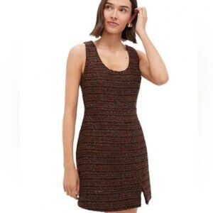 NWT Tuckernuck Hyacinth House Tweed Mae Mini Dress Size M